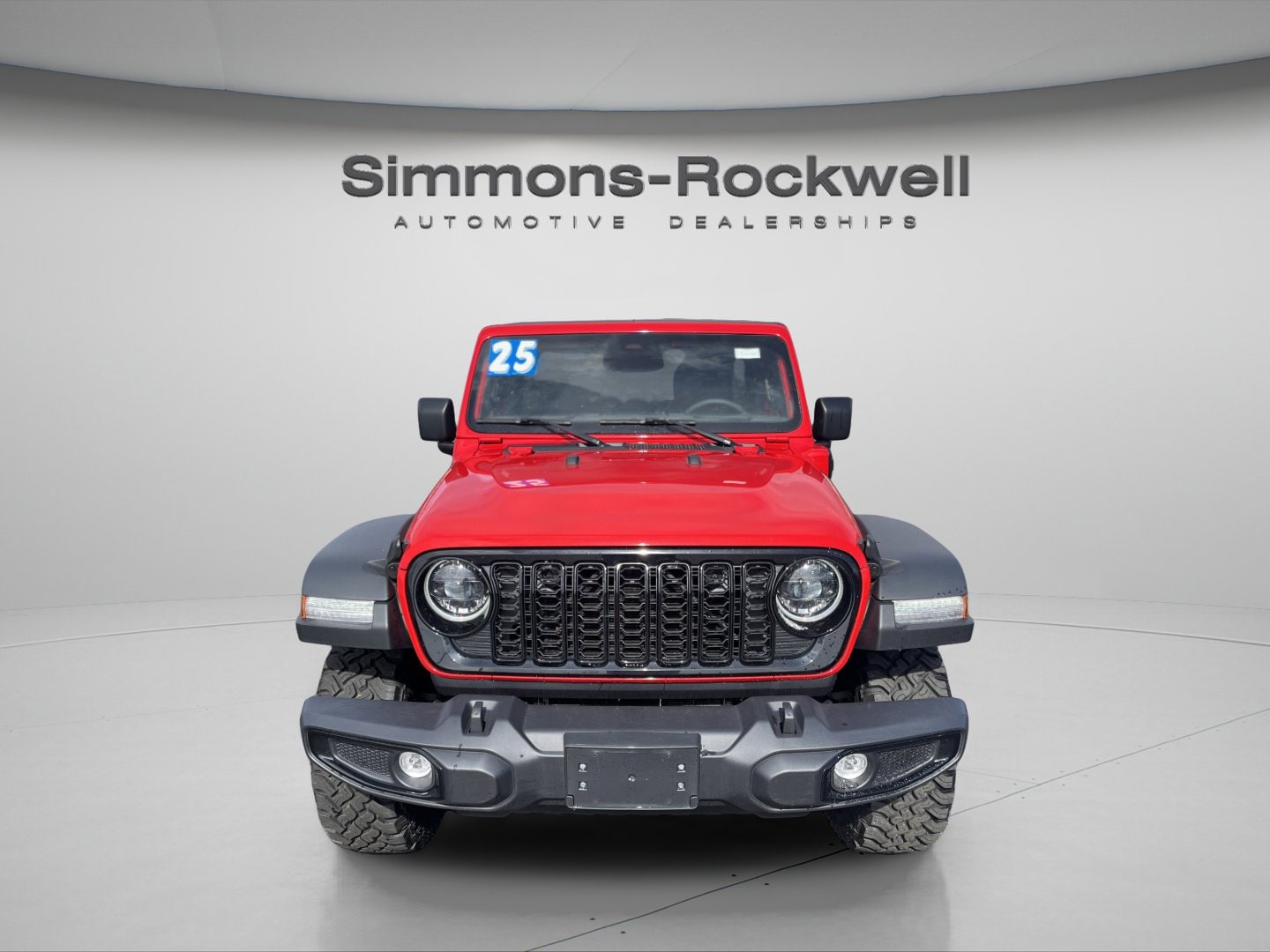 Used 2025 Jeep Wrangler 4xe Willys 4XE with VIN 1C4RJXN67SW585850 for sale in Hornell, NY