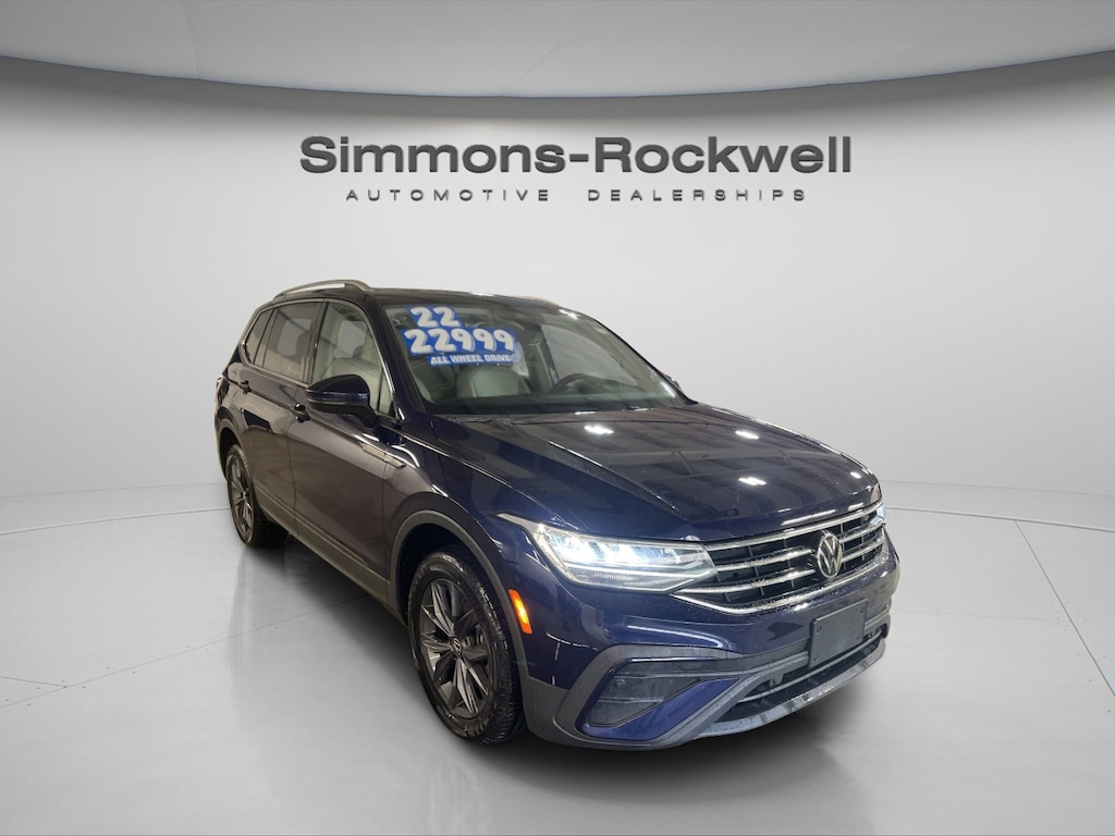 Used 2022 Volkswagen Tiguan SE 2.0T SE 4MOTION