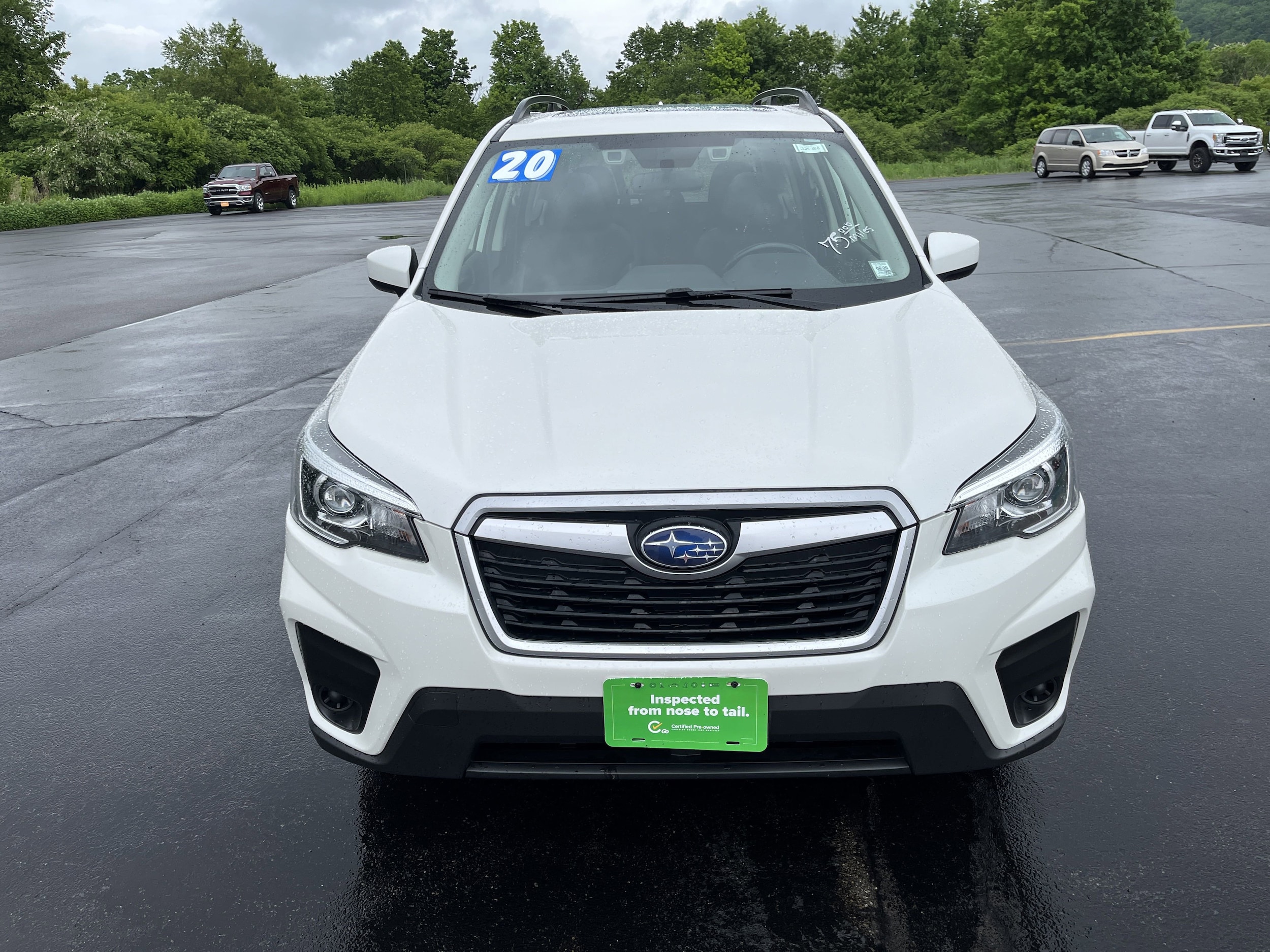 Certified 2020 Subaru Forester Premium with VIN JF2SKAGC3LH457112 for sale in Hornell, NY