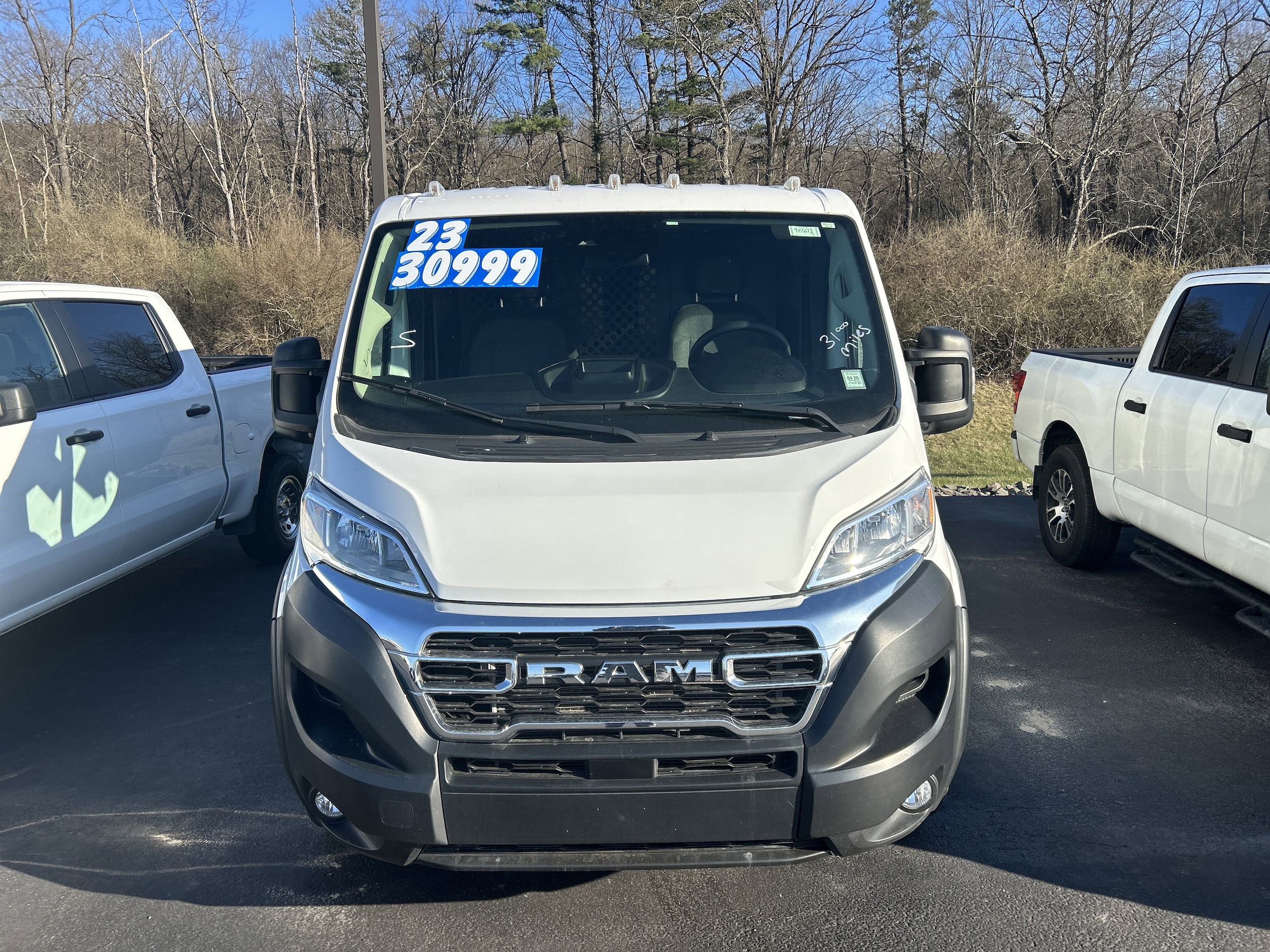 Used 2023 RAM ProMaster Cargo Van Base with VIN 3C6LRVVG4PE551093 for sale in Hornell, NY