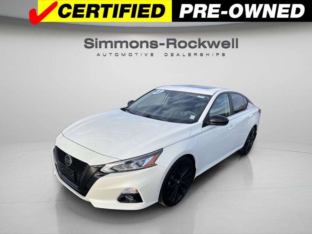 Certified 2022 Nissan Altima 2.5 SR Sedan