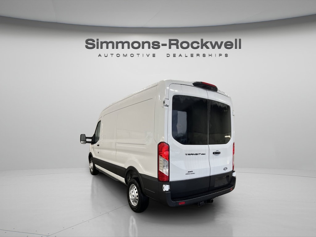 New 2026 Ford Transit Cargo Van T-250 148 Med Rf 9150 GVWR AWD
