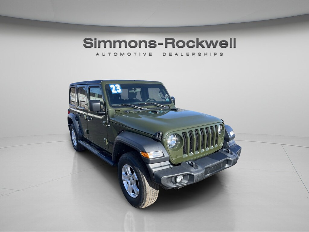 Used 2023 Jeep Wrangler Sport S Sport S 4x4