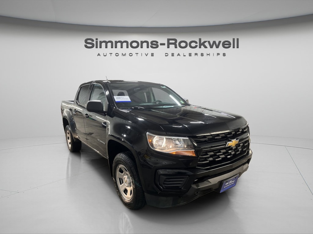 Certified 2022 Chevrolet Colorado 4WD Work Truck Truck Crew Cab