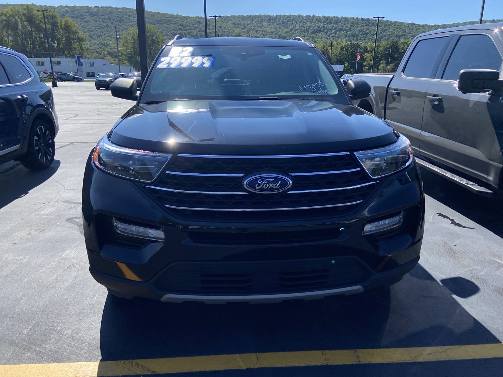 Used 2022 Ford Explorer XLT with VIN 1FMSK8DH3NGA87033 for sale in Bath, NY