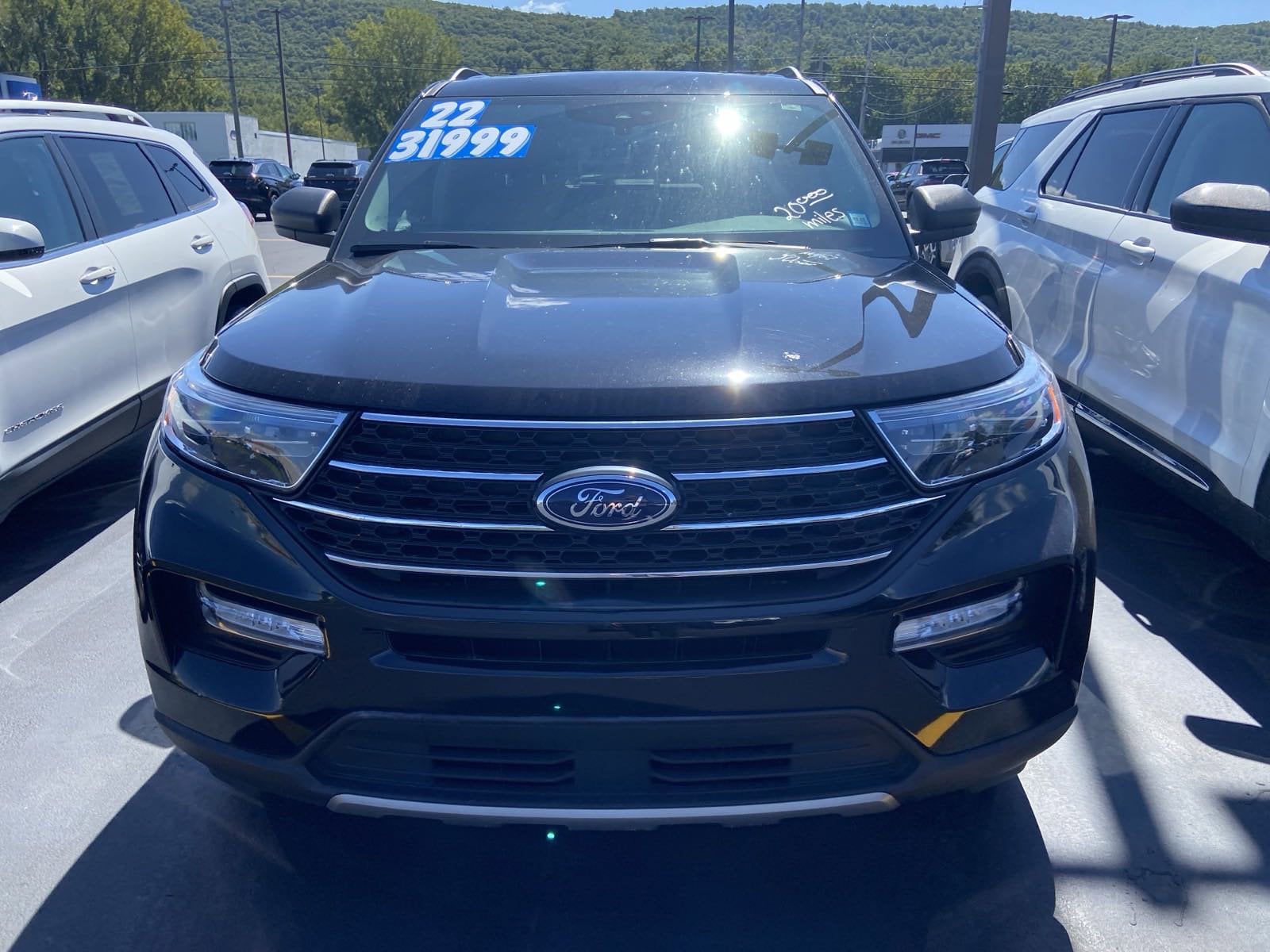 Used 2022 Ford Explorer XLT with VIN 1FMSK8DH2NGB51451 for sale in Bath, NY