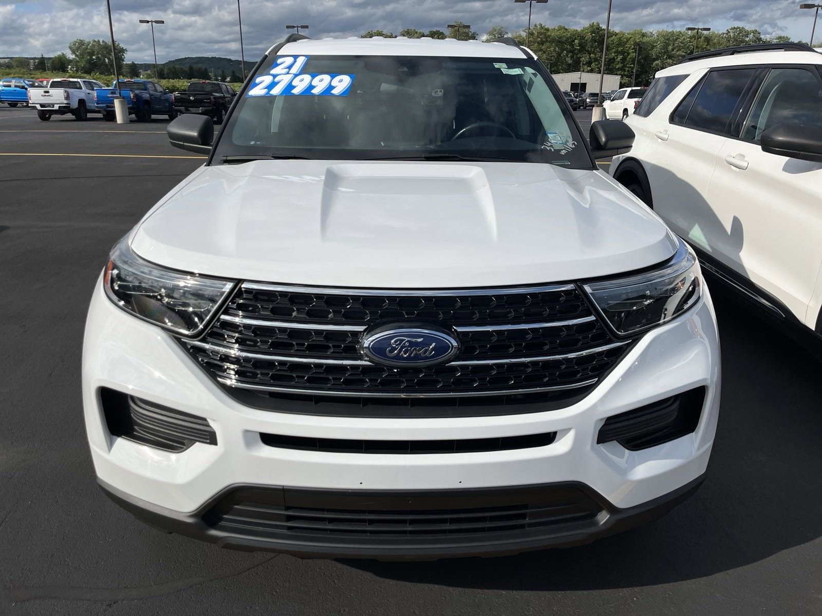 Used 2021 Ford Explorer XLT with VIN 1FMSK8DH3MGB27562 for sale in Bath, NY