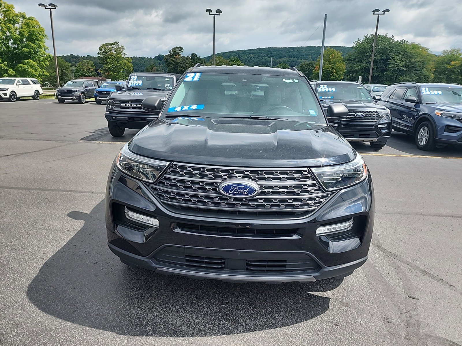 Used 2021 Ford Explorer XLT with VIN 1FMSK8DH1MGB14695 for sale in Bath, NY