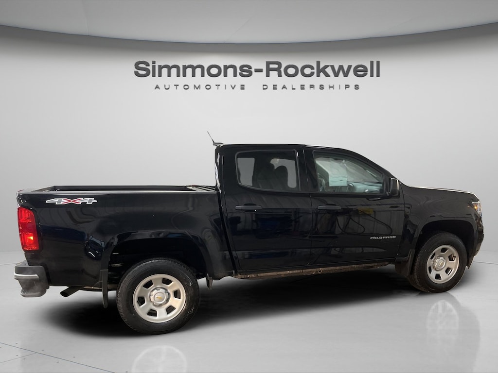 Certified 2022 Chevrolet Colorado 4WD Work Truck Truck Crew Cab