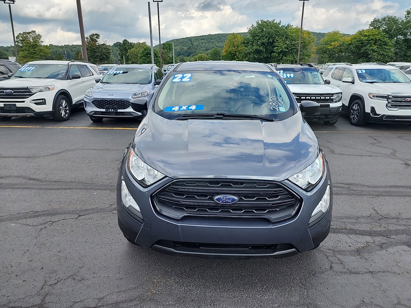 Used 2022 Ford EcoSport S with VIN MAJ6S3FL9NC463077 for sale in Bath, NY