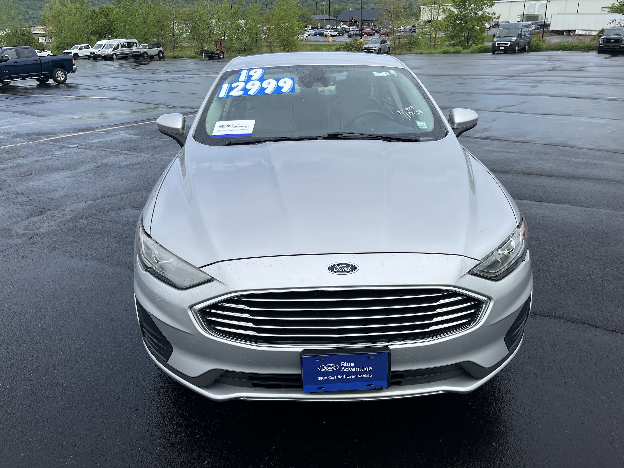 Certified 2019 Ford Fusion Hybrid SE with VIN 3FA6P0LU9KR154817 for sale in Bath, NY