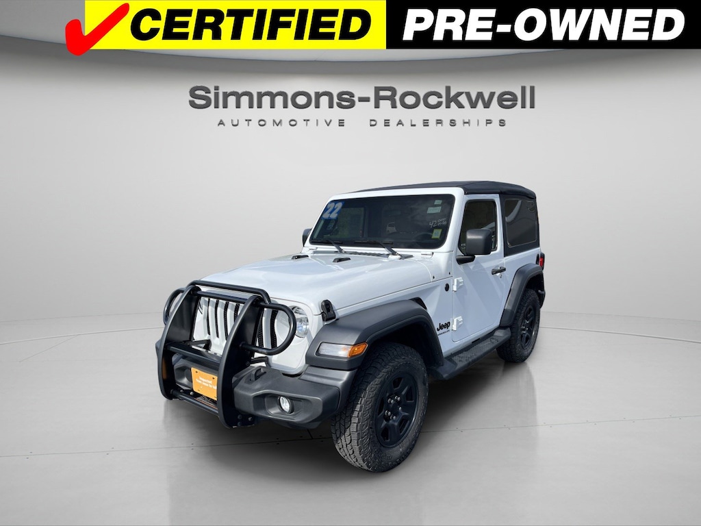 Certified 2022 Jeep Wrangler Sport SUV