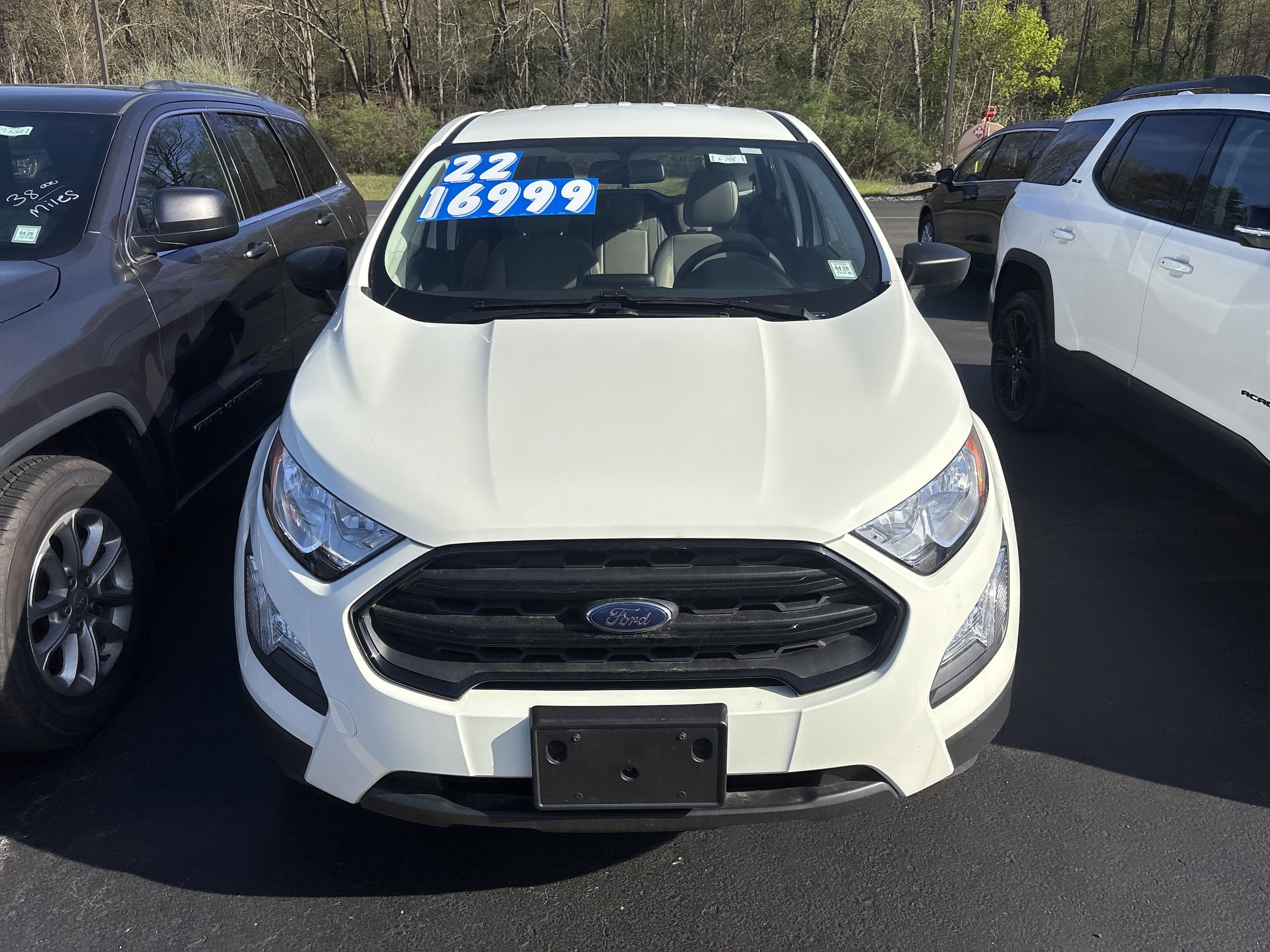 Used 2022 Ford EcoSport S with VIN MAJ6S3FL8NC464110 for sale in Bath, NY