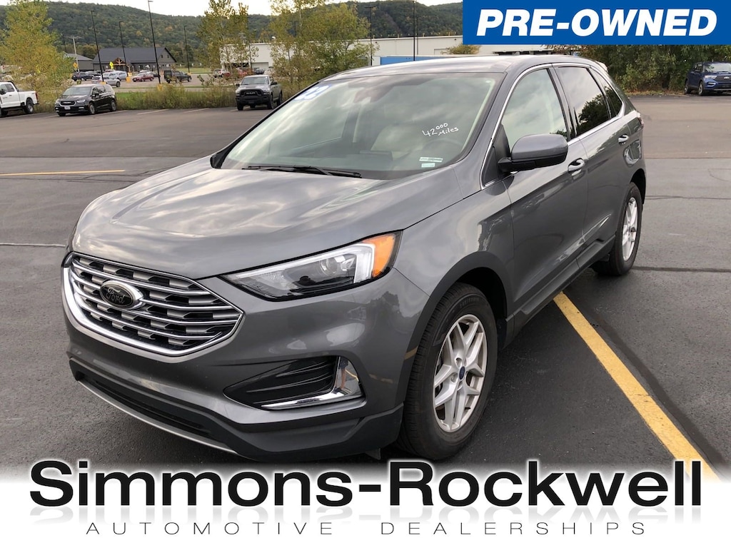 Used 2022 Ford Edge For Sale at SimmonsRockwell VIN 2FMPK4J98NBB05089