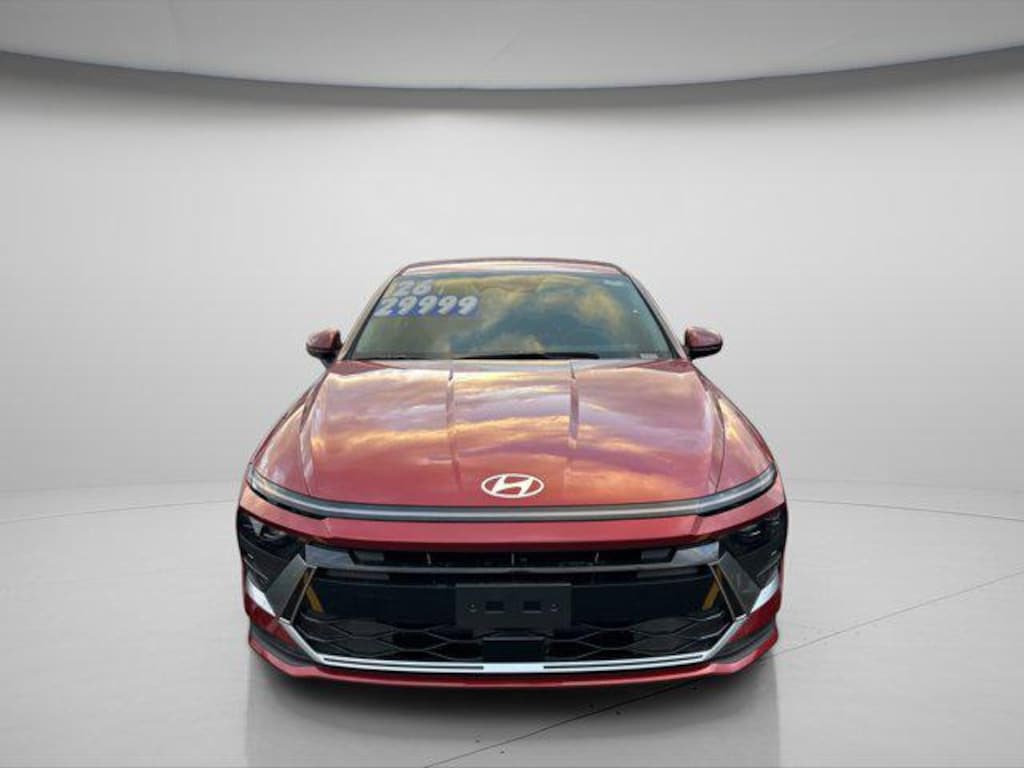 New 2026 Hyundai Sonata Hybrid Blue Sedan