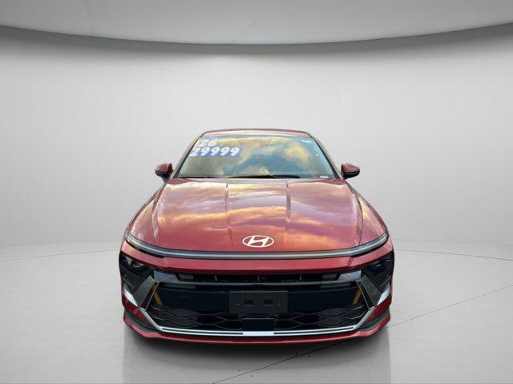 New 2026 Hyundai Sonata Hybrid Blue Sedan