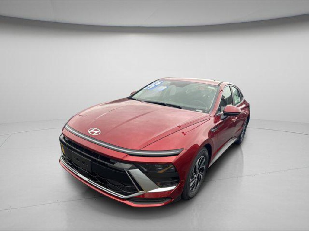 New 2026 Hyundai Sonata Hybrid Blue Sedan