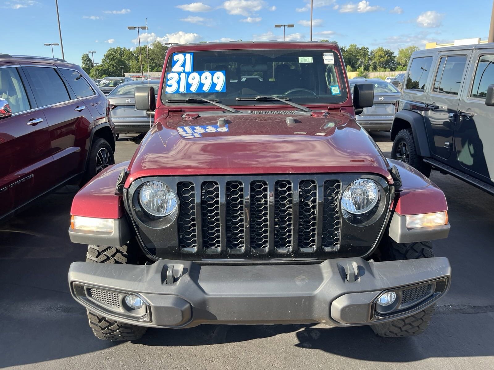 Used 2021 Jeep Gladiator WILLYS with VIN 1C6HJTAG8ML571308 for sale in Bath, NY