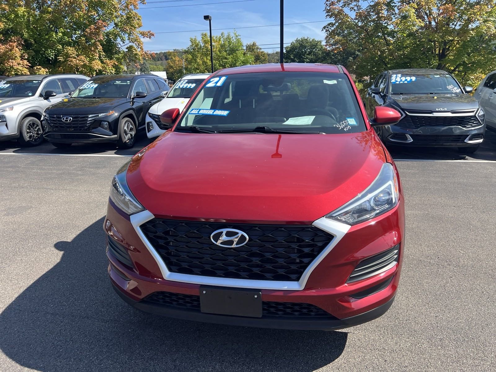 Used 2021 Hyundai Tucson SE with VIN KM8J2CA46MU371871 for sale in Elmira, NY