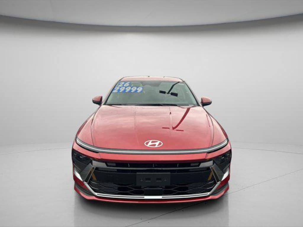 New 2026 Hyundai Sonata Hybrid Blue Sedan