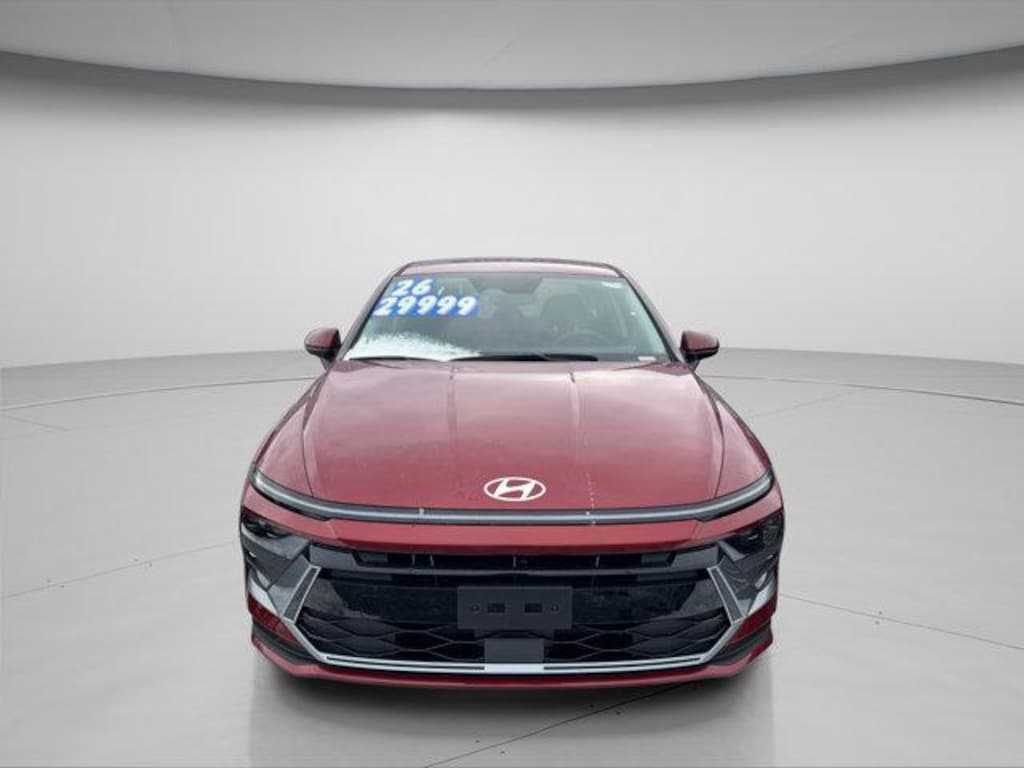 New 2026 Hyundai Sonata Hybrid Blue Sedan