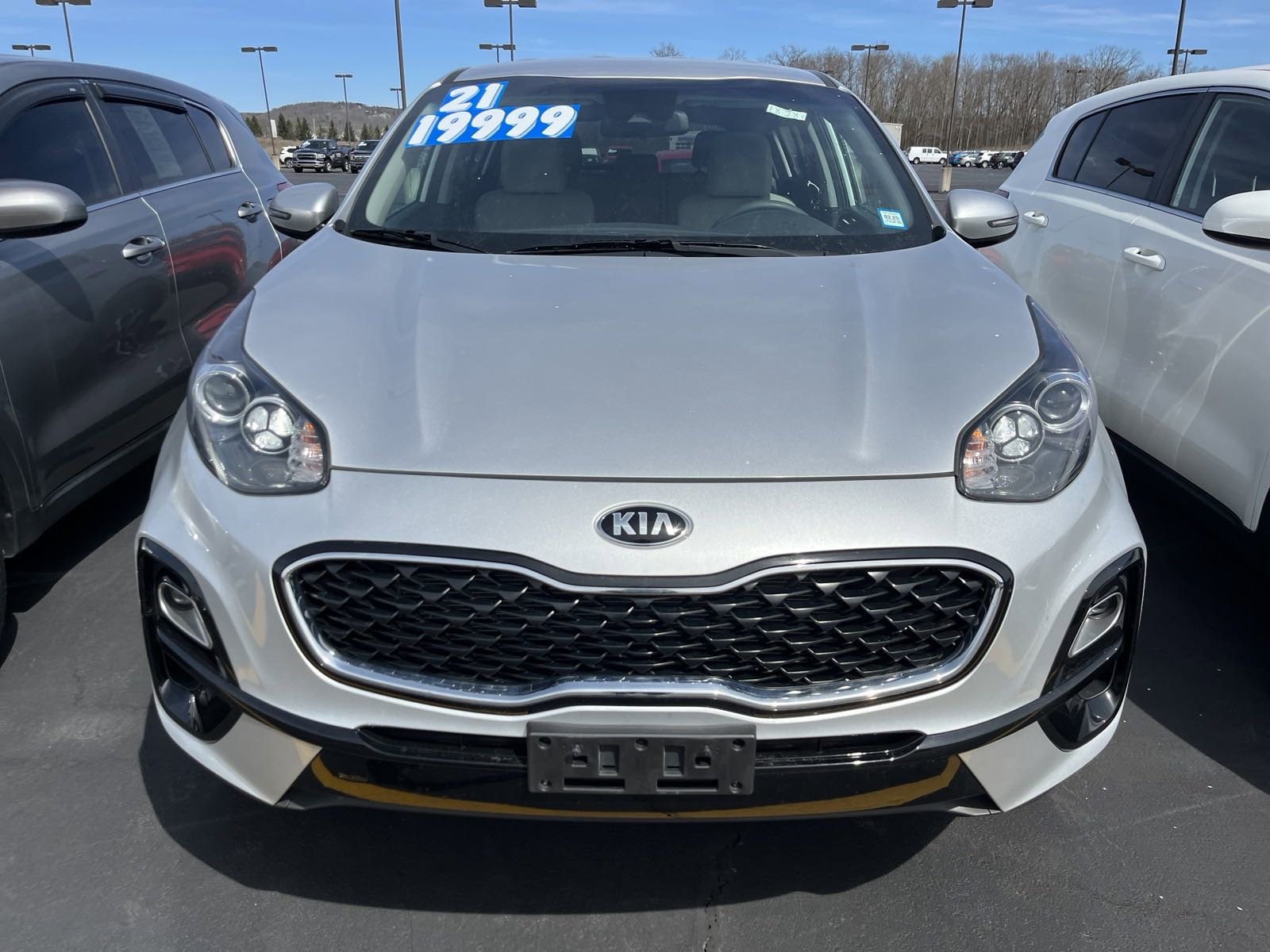 Used 2021 Kia Sportage LX with VIN KNDPMCACXM7917456 for sale in Elmira, NY