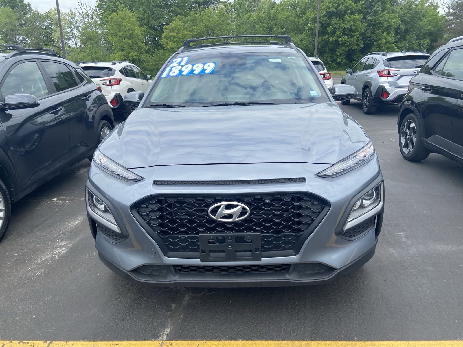 Used 2021 Hyundai Kona SEL with VIN KM8K2CAA6MU721204 for sale in Elmira, NY