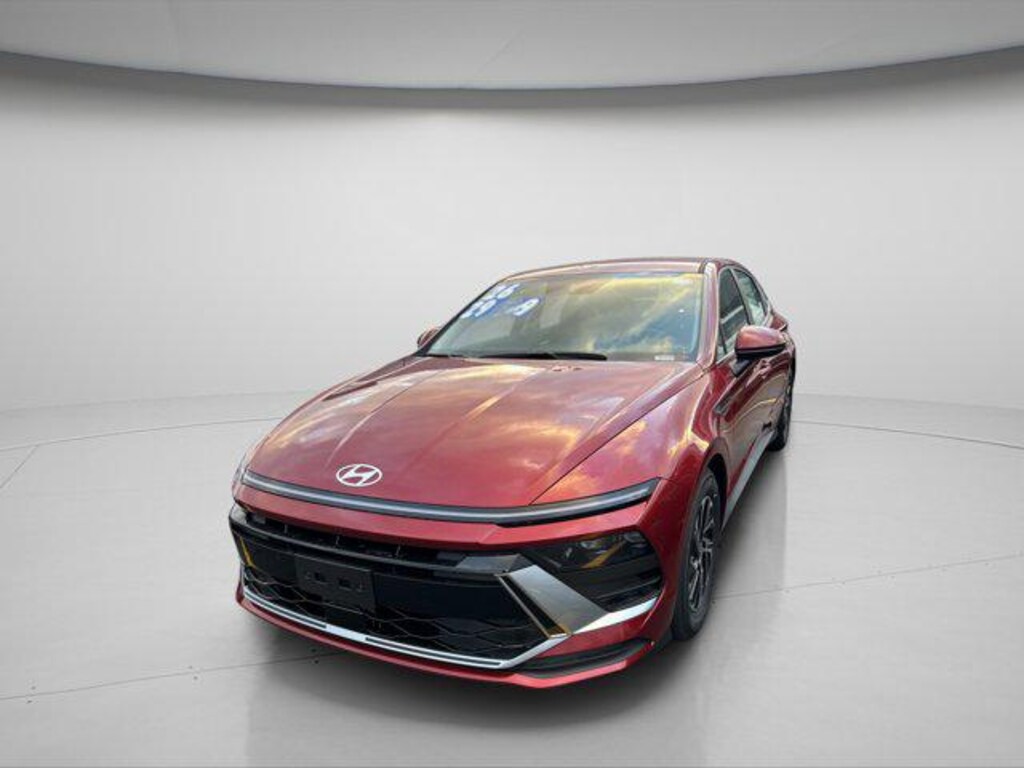 New 2026 Hyundai Sonata Hybrid Blue Sedan