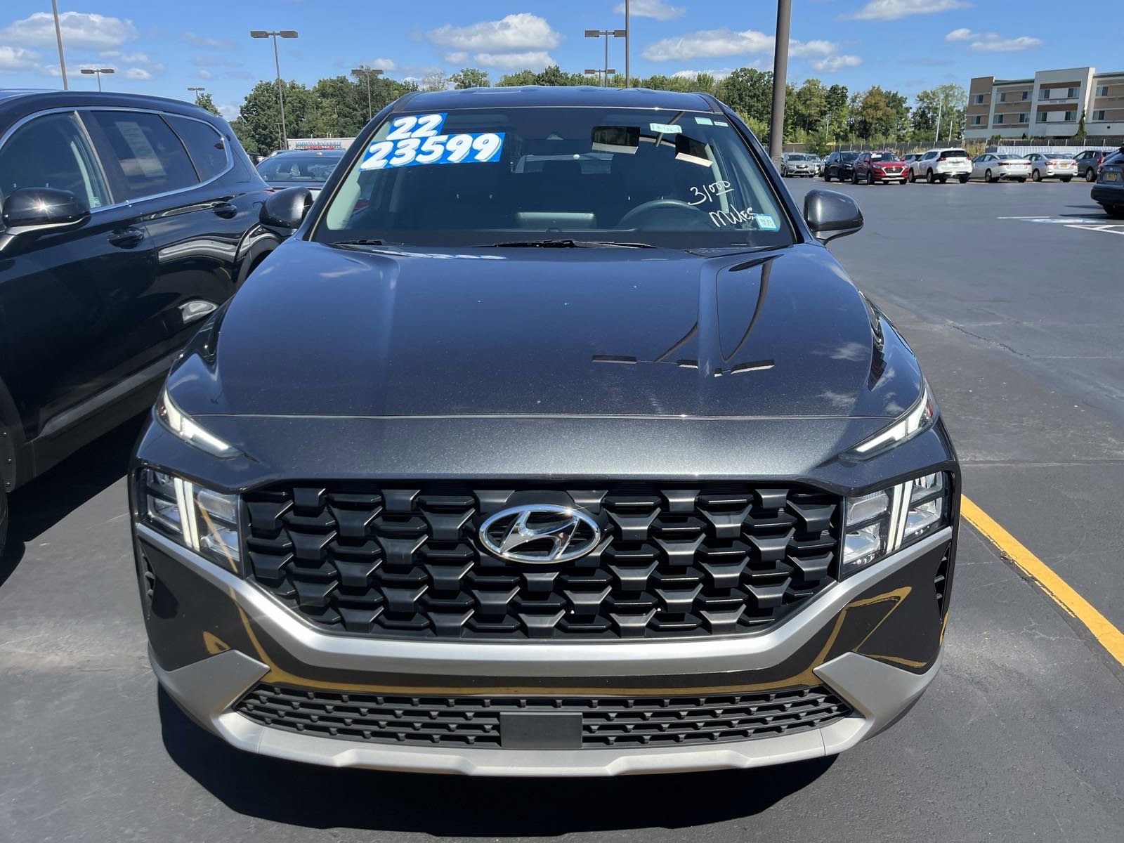 Used 2022 Hyundai Santa Fe SE with VIN 5NMS1DAJ2NH429779 for sale in Elmira, NY