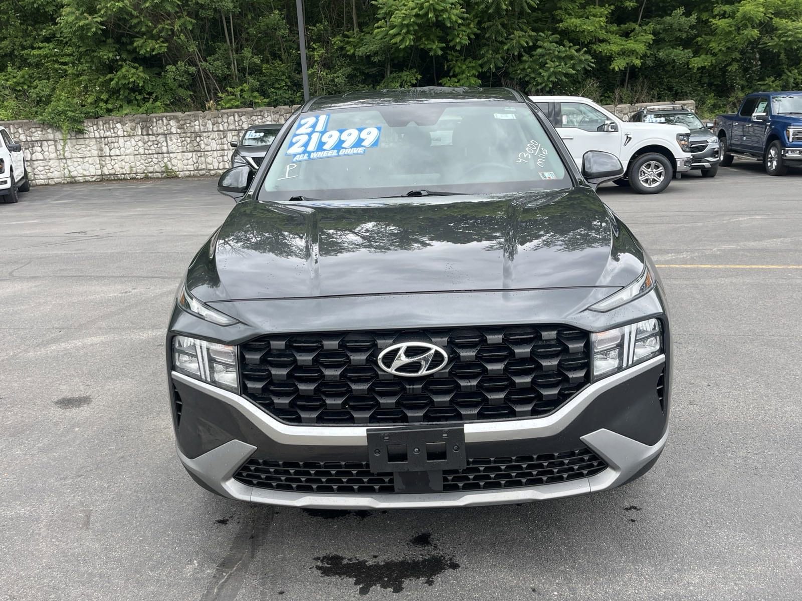 Used 2021 Hyundai Santa Fe SE with VIN 5NMS1DAJ2MH345119 for sale in Elmira, NY