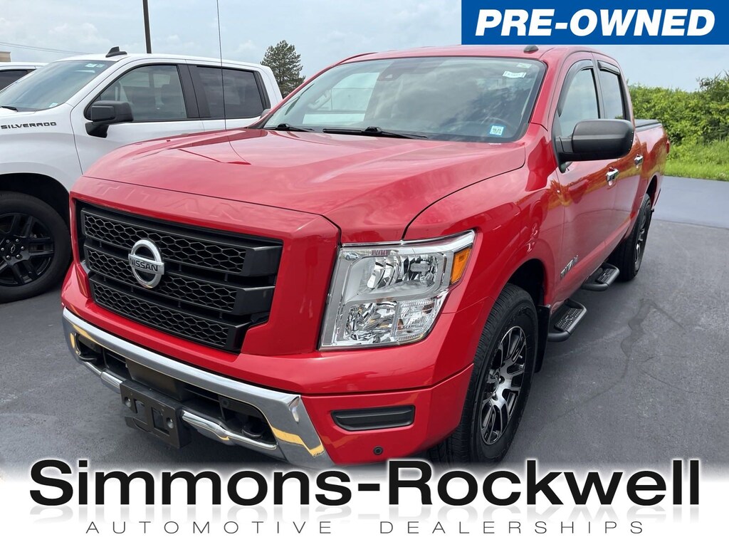 Used 2021 Nissan Titan For Sale at SimmonsRockwell VIN