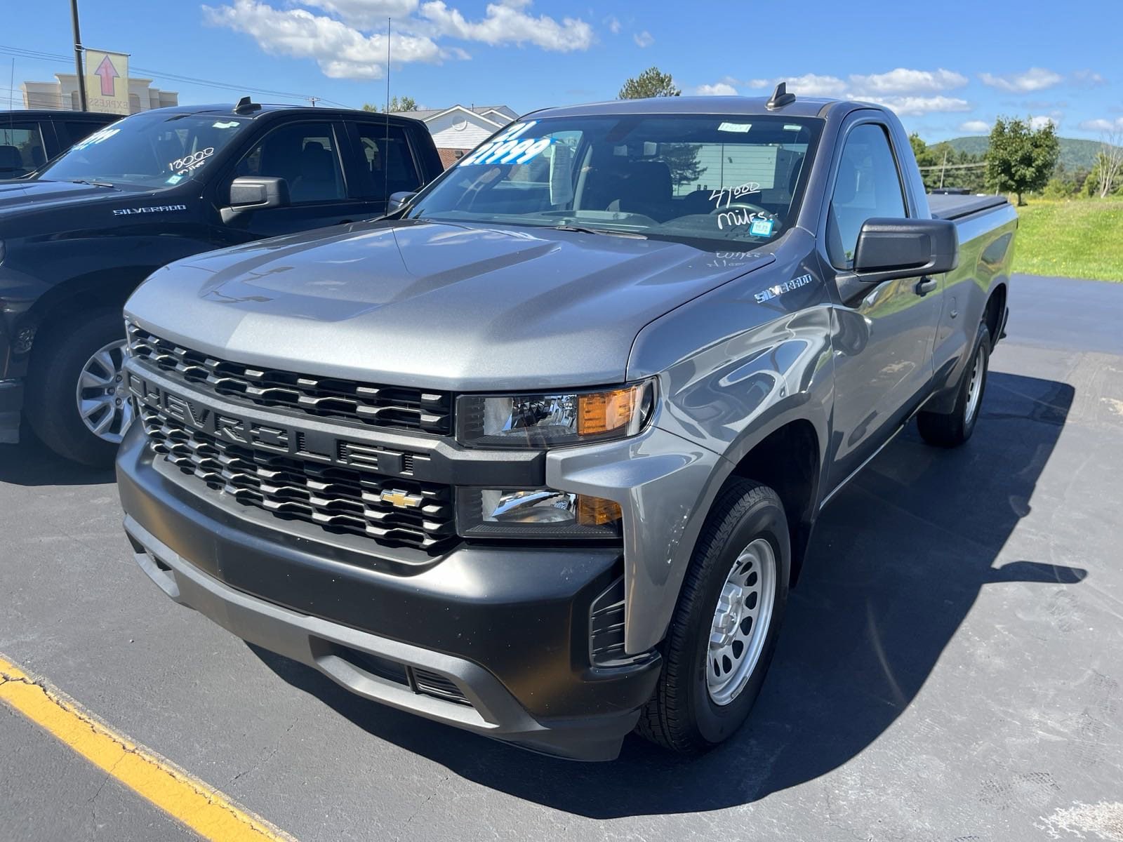 Used 2021 Chevrolet Silverado 1500 Work Truck with VIN 3GCNWAEK3MG273178 for sale in Bath, NY