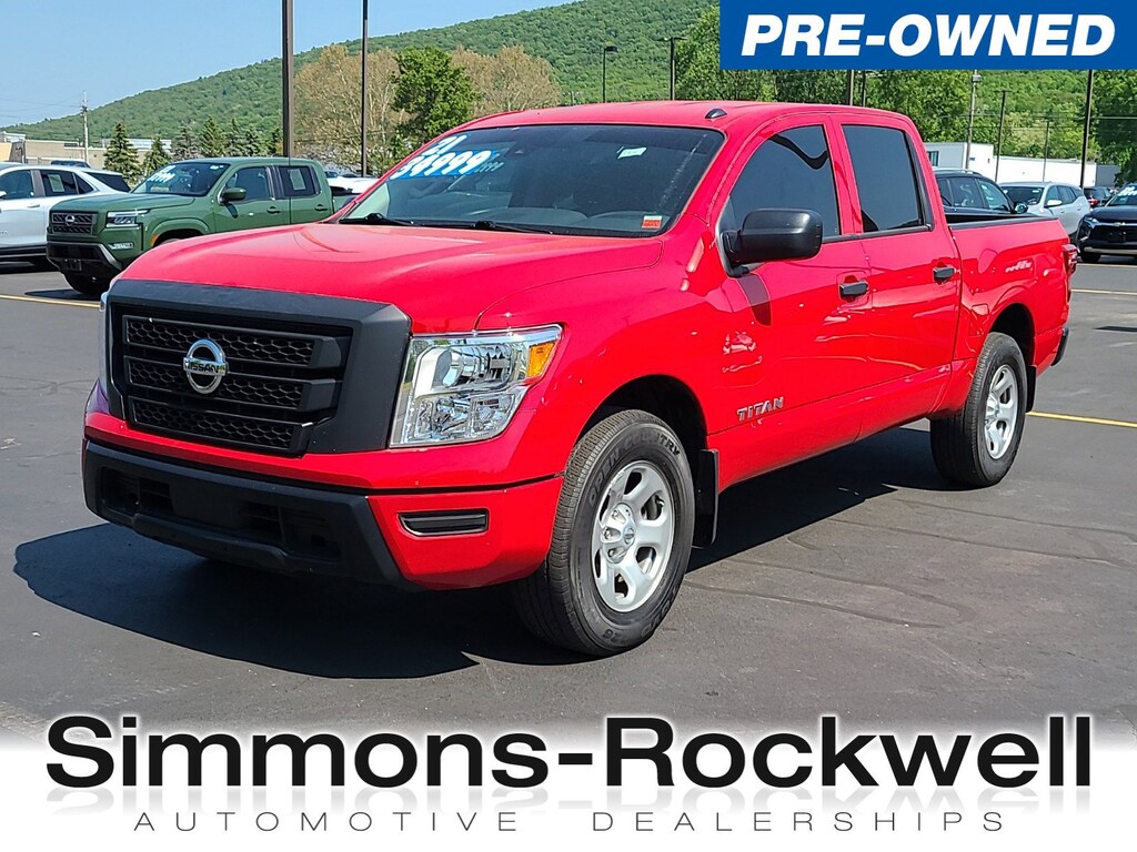 Used 2021 Nissan Titan For Sale at Simmons Rockwell Nissan of Hornell VIN 1N6AA1EC2MN530213