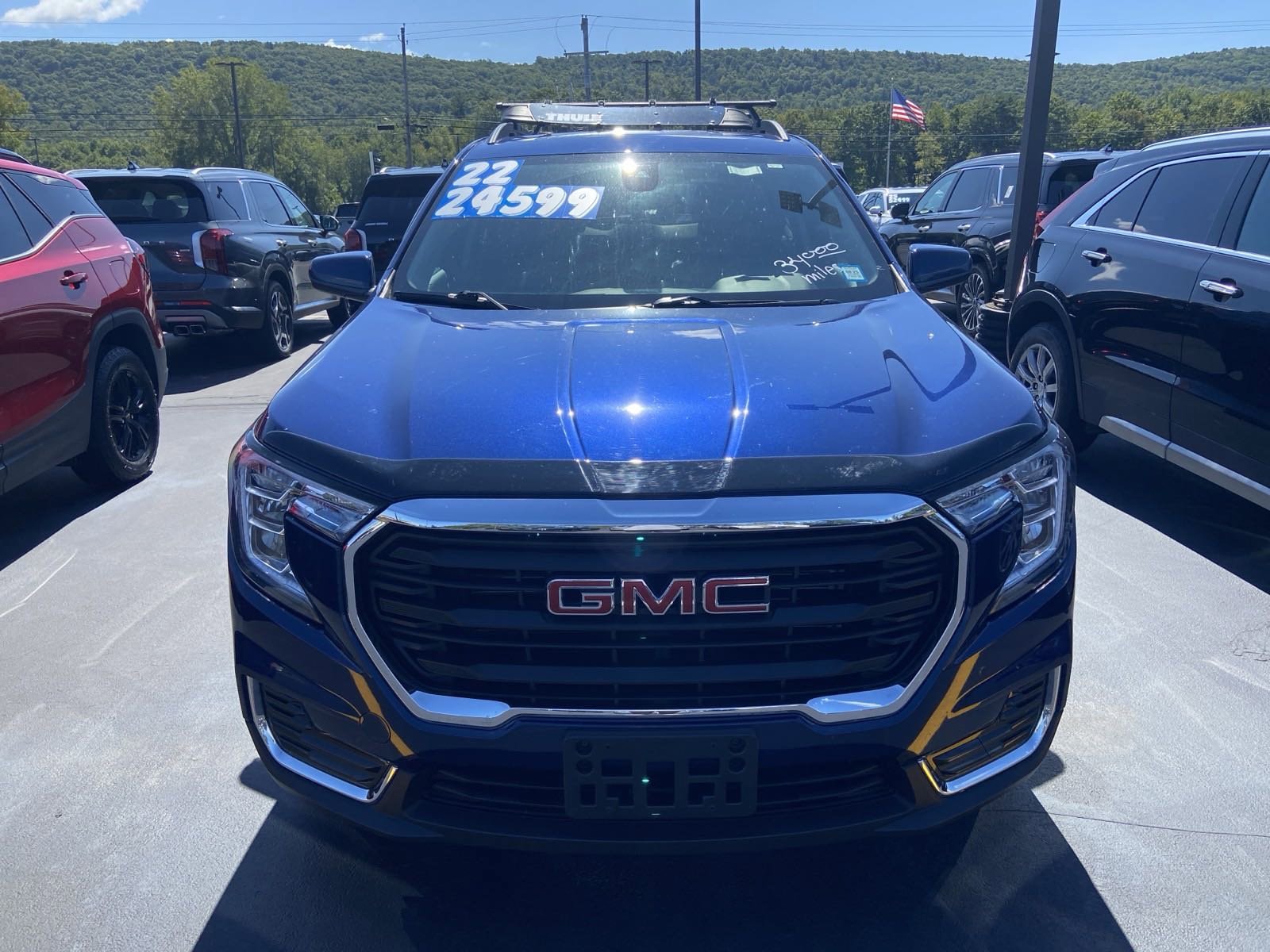 Used 2022 GMC Terrain SLE with VIN 3GKALTEV4NL260708 for sale in Horseheads, NY