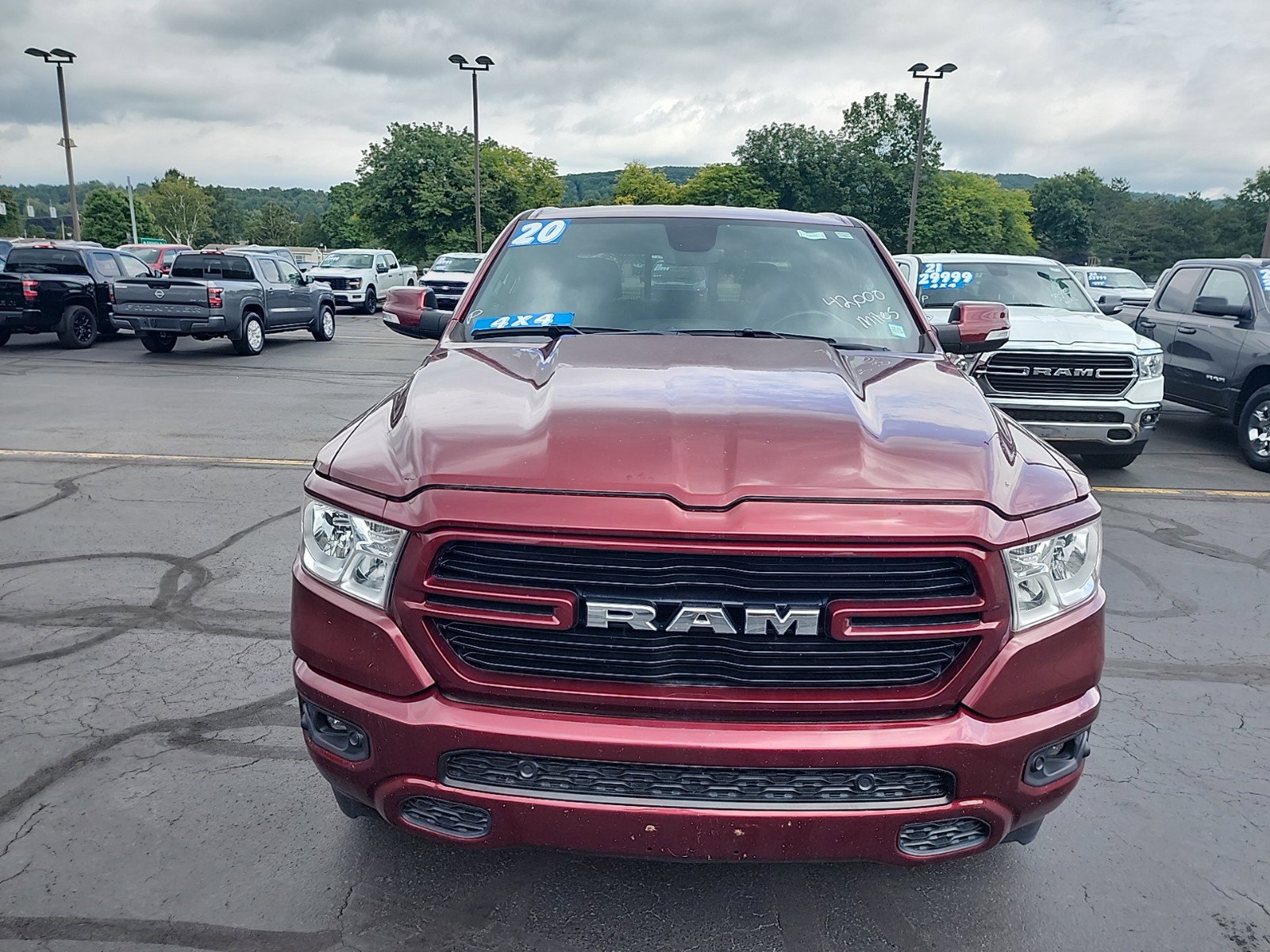 Used 2020 RAM Ram 1500 Pickup Big Horn/Lone Star with VIN 1C6SRFFT6LN151474 for sale in Bath, NY