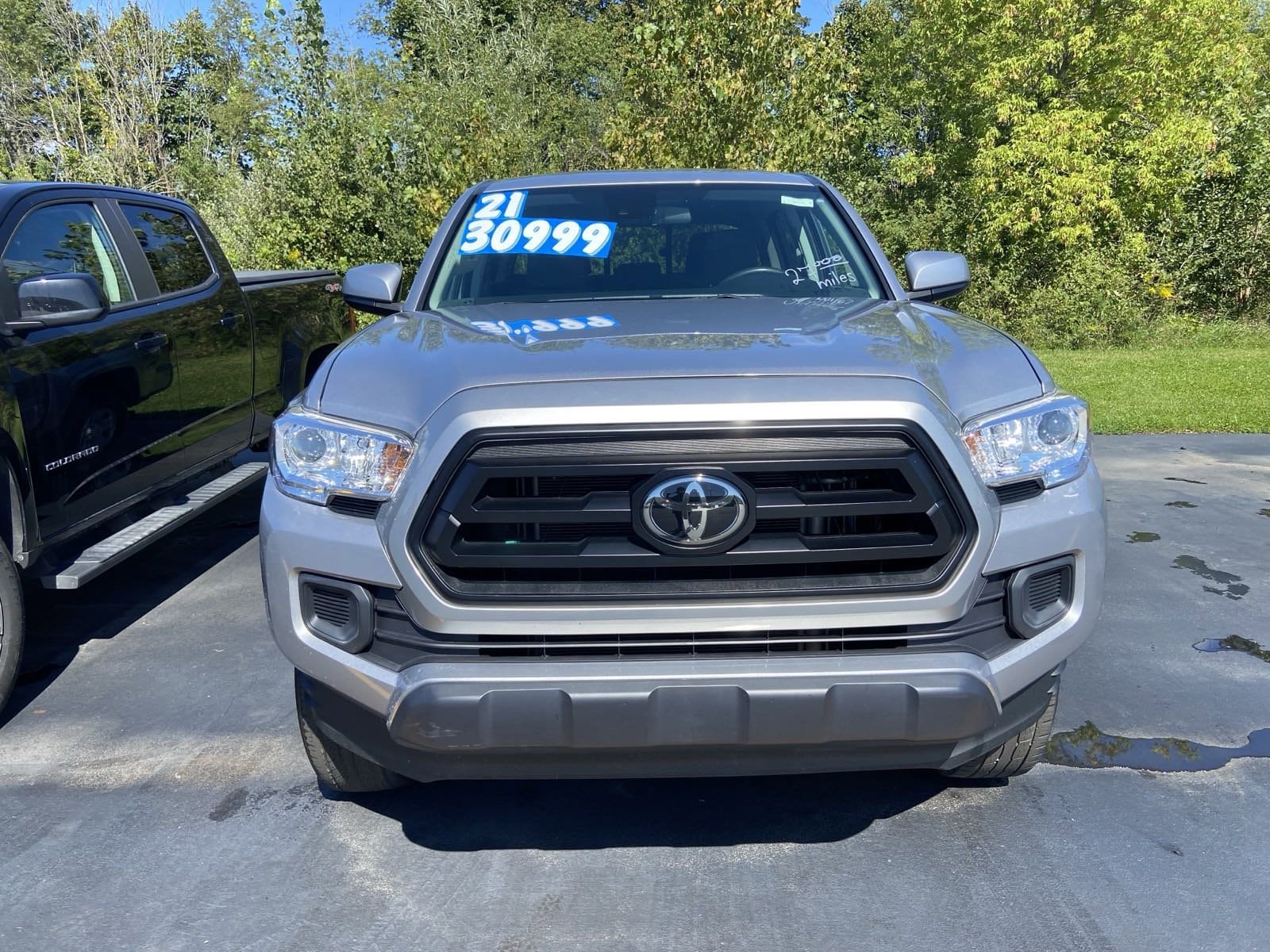 Used 2021 Toyota Tacoma SR with VIN 3TMCZ5AN7MM380662 for sale in Bath, NY