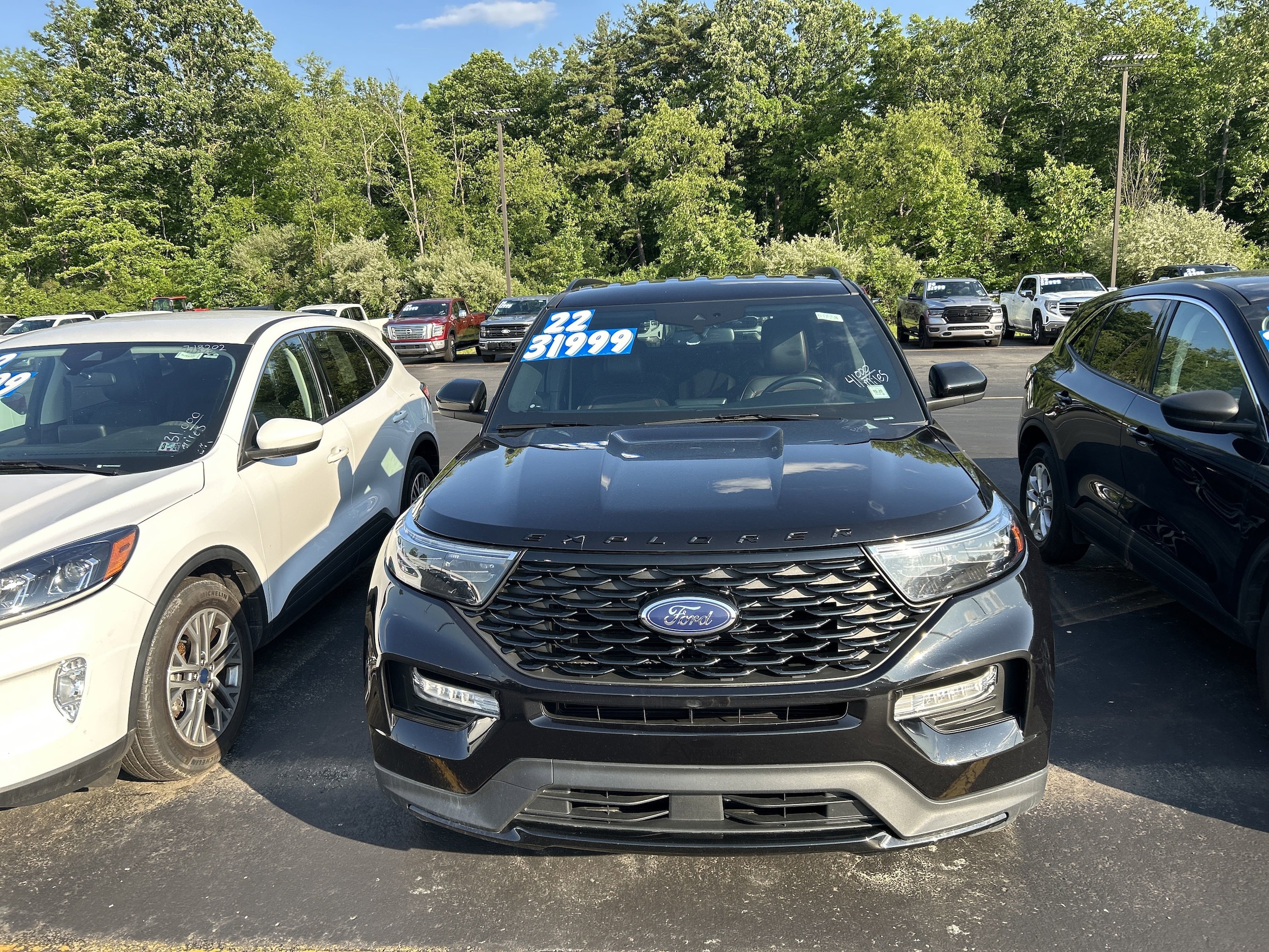 Used 2022 Ford Explorer ST Line with VIN 1FMSK8KH1NGB43389 for sale in Bath, NY