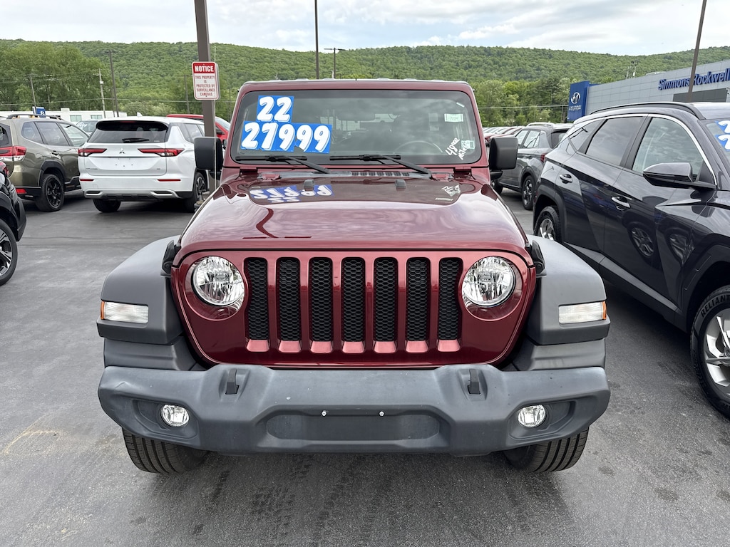 Used 2022 Jeep Wrangler Unlimited Sport S SUV
