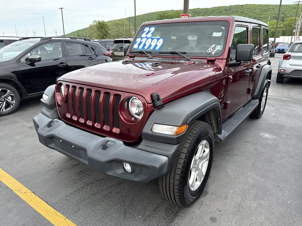 Used 2022 Jeep Wrangler Unlimited Sport S SUV