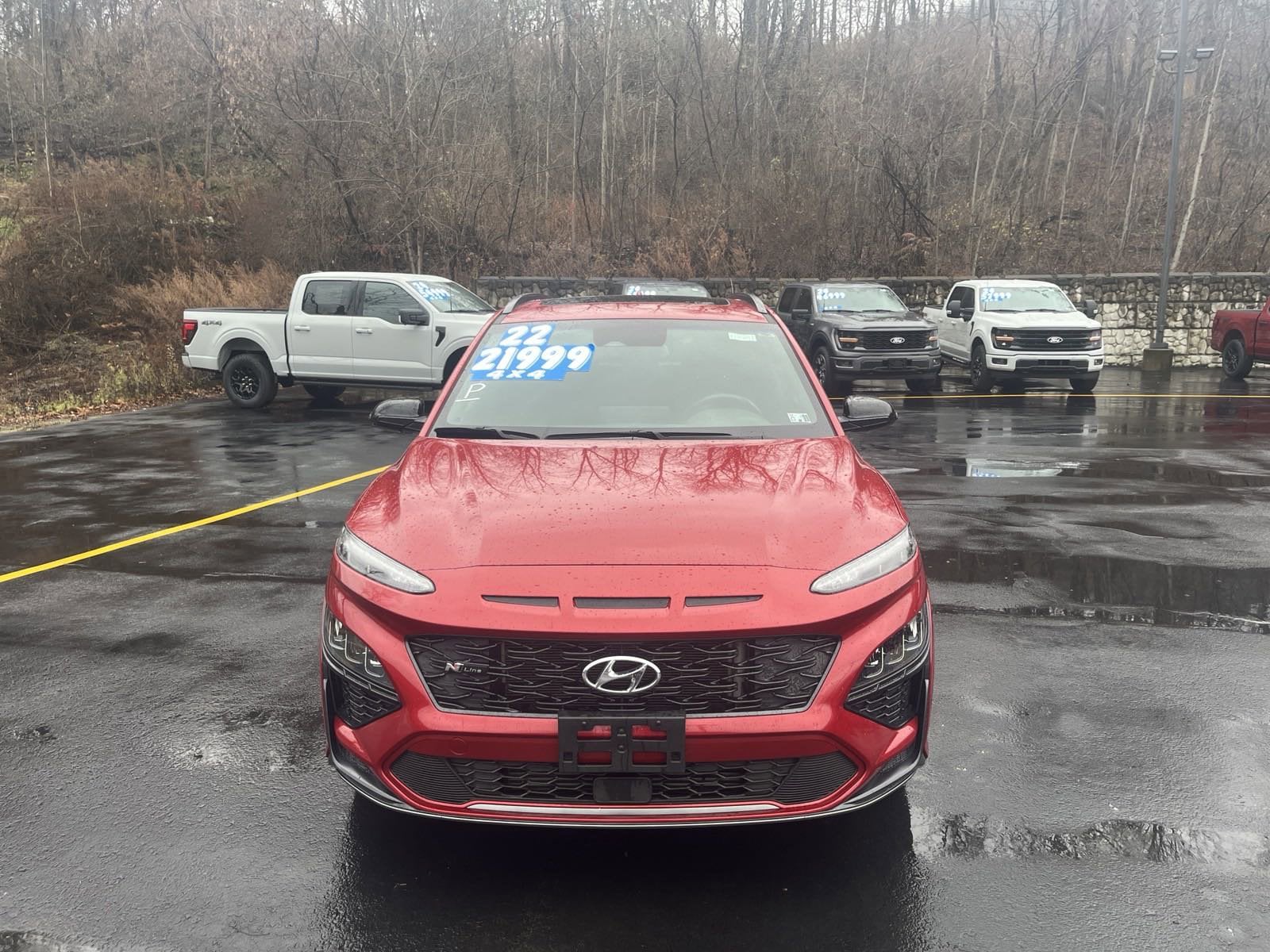 Used 2022 Hyundai Kona N Line with VIN KM8K3CA32NU839315 for sale in Bath, NY