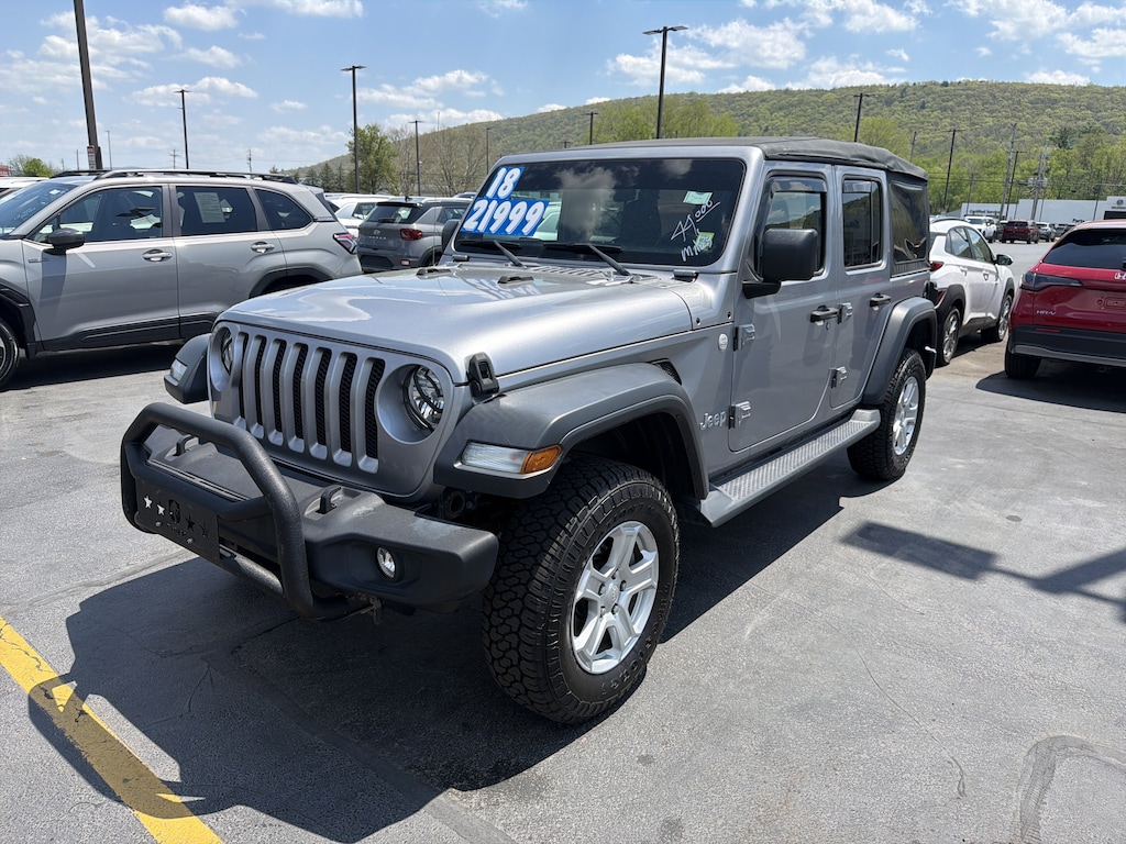 Used 2018 Jeep Wrangler Sport S SUV