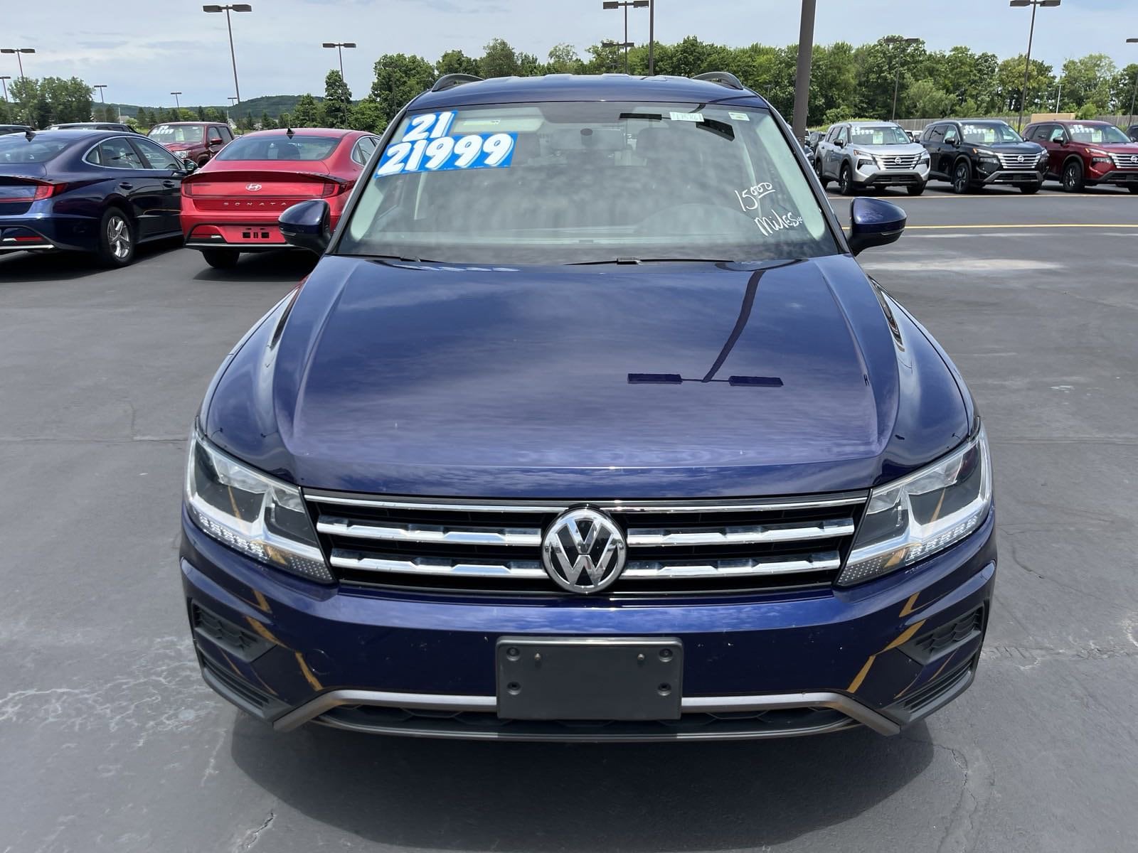 Used 2021 Volkswagen Tiguan S with VIN 3VV0B7AX9MM149509 for sale in Bath, NY