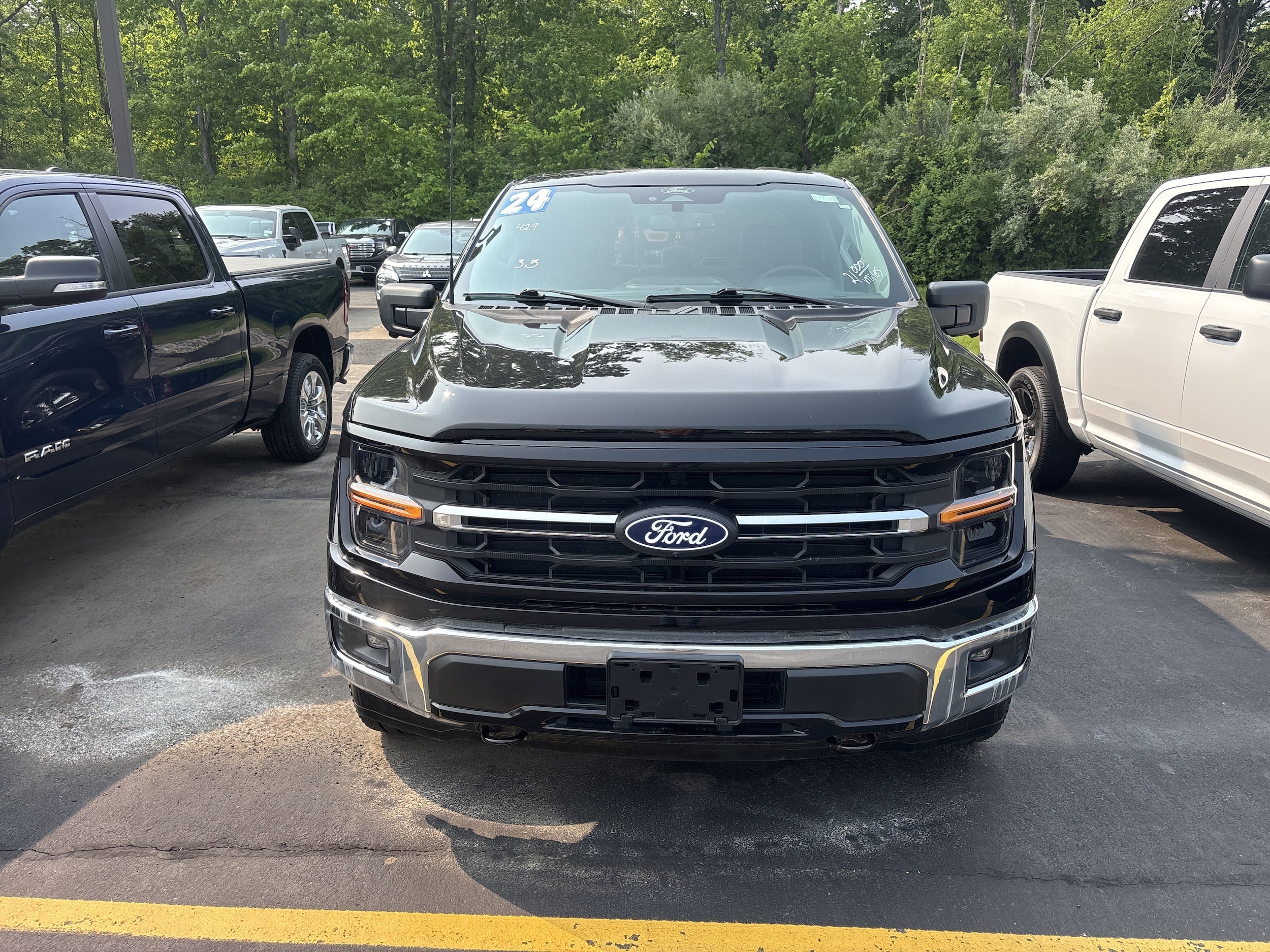Used 2024 Ford F-150 XLT with VIN 1FTFW3L89RKD51891 for sale in Bath, NY