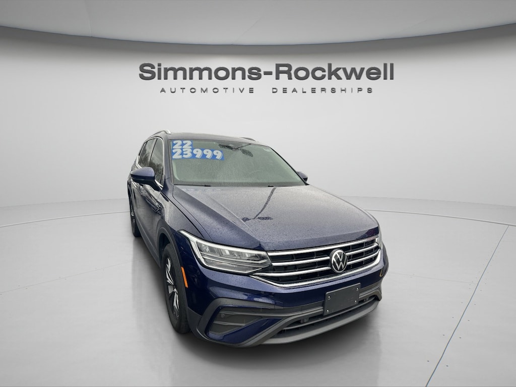 Used 2022 Volkswagen Tiguan SE SUV