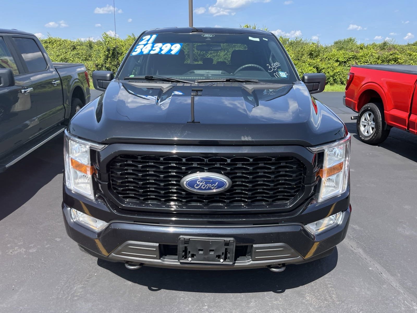 Used 2021 Ford F-150 XL with VIN 1FTEW1EP2MFA63457 for sale in Bath, NY