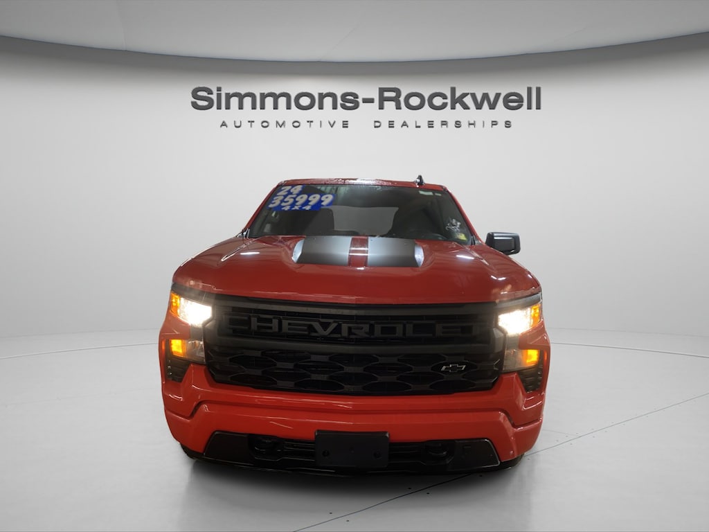 Used 2024 Chevrolet Silverado 1500 Custom Truck Crew Cab