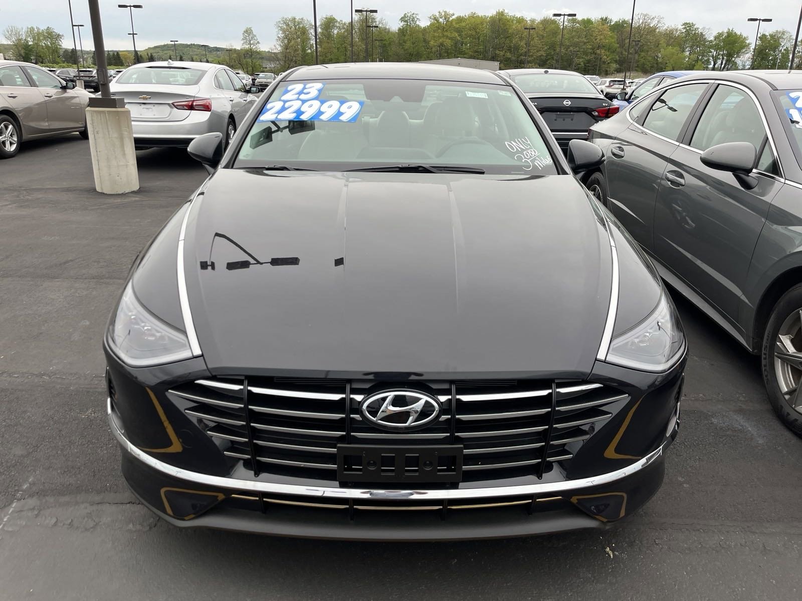 Used 2023 Hyundai Sonata SE with VIN KMHL24JA6PA331557 for sale in Bath, NY