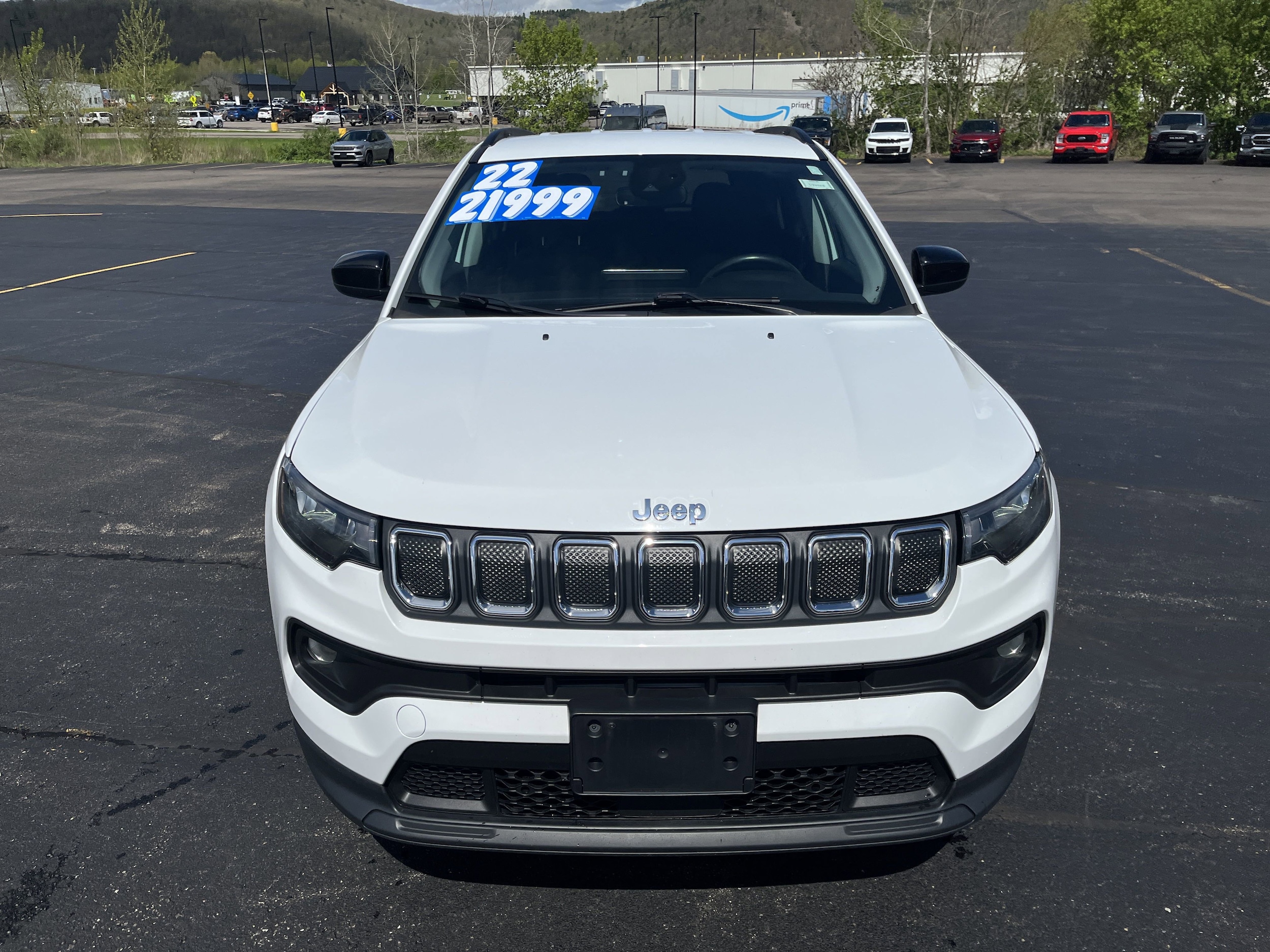Used 2022 Jeep Compass Latitude with VIN 3C4NJDBB9NT182140 for sale in Bath, NY