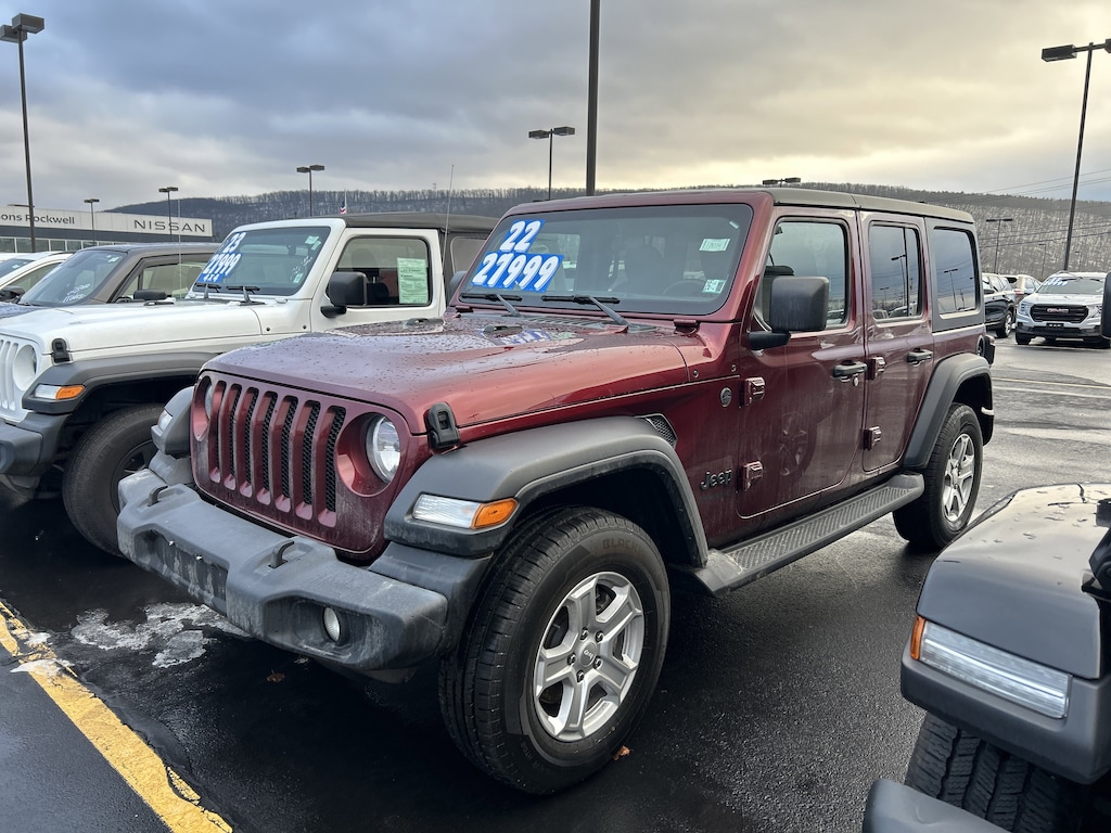 Used 2022 Jeep Wrangler Unlimited Sport S SUV