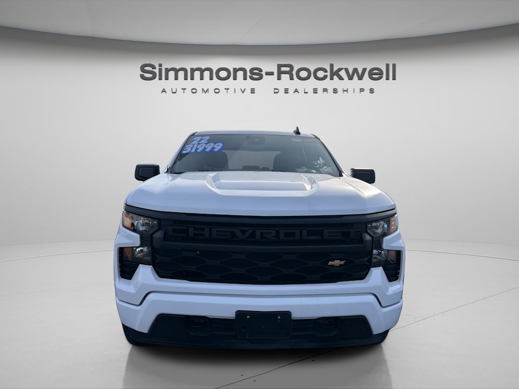Used 2022 Chevrolet Silverado 1500 Custom Truck Crew Cab